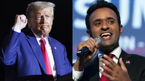 Vivek urges Haley, DeSantis to drop out of presidential race, endorse Trump | Vivek urges Haley, DeSantis to drop out of presidential race, endorse Trump Vivek urges Haley, DeSantis to drop out of presidential race, endorse Trump | Vivek urges Haley, DeSantis to drop out of presidential race, endorse Trump
