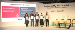 Zomato aims 100% deliveries by EVs in next decade | Zomato aims 100% deliveries by EVs in next decade Zomato aims 100% deliveries by EVs in next decade | Zomato aims 100% deliveries by EVs in next decade