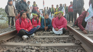 Protests demanding separate state affect train services in north Bengal | Protests demanding separate state affect train services in north Bengal