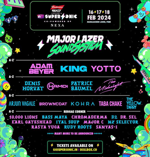 Major Lazer Soundsystem, King to enthral fans at Vh1 Supersonic this year | Major Lazer Soundsystem, King to enthral fans at Vh1 Supersonic this year