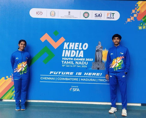 UP's Tripathi siblings look to make mark at KIYG 2023 | UP's Tripathi siblings look to make mark at KIYG 2023