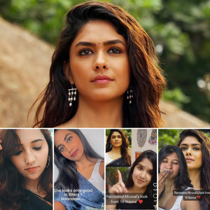 Mrunal Thakur feels grateful as her fans recreate her ‘Hi Nanna’ look | Mrunal Thakur feels grateful as her fans recreate her ‘Hi Nanna’ look Mrunal Thakur feels grateful as her fans recreate her ‘Hi Nanna’ look | Mrunal Thakur feels grateful as her fans recreate her ‘Hi Nanna’ look