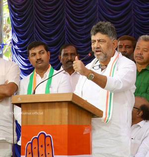 Congress is like an ocean, anyone’s exit won’t affect party: Shivakumar | Congress is like an ocean, anyone’s exit won’t affect party: Shivakumar