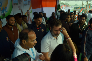 Rahul's Nyay Yatra enters Bengal, faces administrative hurdles | Rahul's Nyay Yatra enters Bengal, faces administrative hurdles