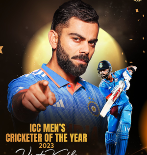 Virat Kohli awarded ICC Men’s ODI Cricketer of the Year 2023 | Virat Kohli awarded ICC Men’s ODI Cricketer of the Year 2023
