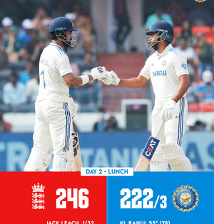 1st Test: Rahul’s unbeaten fifty, Iyer's solid 34 help India inch closer to lead | 1st Test: Rahul’s unbeaten fifty, Iyer's solid 34 help India inch closer to lead 1st Test: Rahul’s unbeaten fifty, Iyer's solid 34 help India inch closer to lead | 1st Test: Rahul’s unbeaten fifty, Iyer's solid 34 help India inch closer to lead