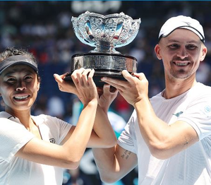 Australian Open: Hsieh-Zielinski clinch first major mixed doubles title | Australian Open: Hsieh-Zielinski clinch first major mixed doubles title