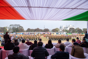 Amidst boycott calls, Manipur celebrate R-Day in subdued manner | Amidst boycott calls, Manipur celebrate R-Day in subdued manner Amidst boycott calls, Manipur celebrate R-Day in subdued manner | Amidst boycott calls, Manipur celebrate R-Day in subdued manner