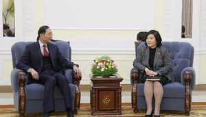 N.Korea's Foreign Minister meets visiting Chinese vice FM: State media | N.Korea's Foreign Minister meets visiting Chinese vice FM: State media