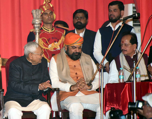 Nitish distributes portfolios, retains Home; Samrat Choudhary gets Finance | Nitish distributes portfolios, retains Home; Samrat Choudhary gets Finance Nitish distributes portfolios, retains Home; Samrat Choudhary gets Finance | Nitish distributes portfolios, retains Home; Samrat Choudhary gets Finance