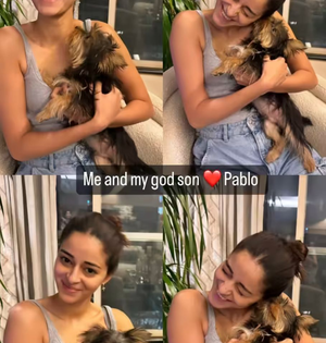 Ananya Panday is lit up as she shares moments with ‘god son’ Pablo | Ananya Panday is lit up as she shares moments with ‘god son’ Pablo Ananya Panday is lit up as she shares moments with ‘god son’ Pablo | Ananya Panday is lit up as she shares moments with ‘god son’ Pablo