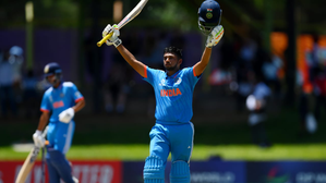 U19 Men's World Cup: Musheer Khan's 131, Pandey's 4-19 help India thrash New Zealand by 214 runs | U19 Men's World Cup: Musheer Khan's 131, Pandey's 4-19 help India thrash New Zealand by 214 runs U19 Men's World Cup: Musheer Khan's 131, Pandey's 4-19 help India thrash New Zealand by 214 runs | U19 Men's World Cup: Musheer Khan's 131, Pandey's 4-19 help India thrash New Zealand by 214 runs