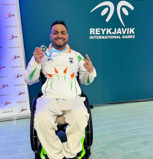 Para swimmer Shams Aalam set two national records, wins six medals at Reykjavik International Games | Para swimmer Shams Aalam set two national records, wins six medals at Reykjavik International Games Para swimmer Shams Aalam set two national records, wins six medals at Reykjavik International Games | Para swimmer Shams Aalam set two national records, wins six medals at Reykjavik International Games