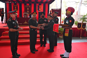 Army chief Gen Pande unveils expanded Bombay Sappers memorial, postage stamp | Army chief Gen Pande unveils expanded Bombay Sappers memorial, postage stamp