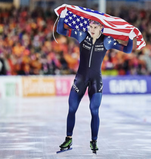 Stolz continues golden touch in World Cup speed skating | Stolz continues golden touch in World Cup speed skating