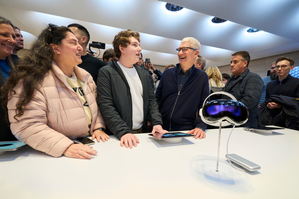 Some customers had tears in their eyes at Vision Pro launch: Tim Cook | Some customers had tears in their eyes at Vision Pro launch: Tim Cook