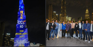 'Unforgettable': Kichcha Sudeep, Sonu Sood on CCL's promo launch on Burj Khalifa | 'Unforgettable': Kichcha Sudeep, Sonu Sood on CCL's promo launch on Burj Khalifa 'Unforgettable': Kichcha Sudeep, Sonu Sood on CCL's promo launch on Burj Khalifa | 'Unforgettable': Kichcha Sudeep, Sonu Sood on CCL's promo launch on Burj Khalifa
