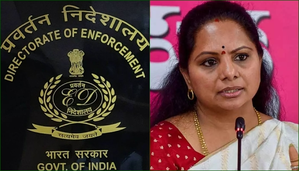 KCR's daughter Kavitha arrested by ED in Delhi liquor case, to be brought to Delhi | KCR's daughter Kavitha arrested by ED in Delhi liquor case, to be brought to Delhi