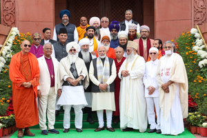 Delighted to meet delegation of religious leaders: PM Modi | Delighted to meet delegation of religious leaders: PM Modi Delighted to meet delegation of religious leaders: PM Modi | Delighted to meet delegation of religious leaders: PM Modi