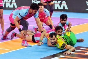 PKL 10: Sudhakar’s 10 points help Patna Pirates stage comeback win against Jaipur Pink Panthers | PKL 10: Sudhakar’s 10 points help Patna Pirates stage comeback win against Jaipur Pink Panthers PKL 10: Sudhakar’s 10 points help Patna Pirates stage comeback win against Jaipur Pink Panthers | PKL 10: Sudhakar’s 10 points help Patna Pirates stage comeback win against Jaipur Pink Panthers