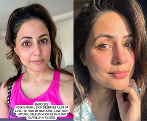 Hina Khan drops no-filter selfies: 'Love your natural self' | Hina Khan drops no-filter selfies: 'Love your natural self' Hina Khan drops no-filter selfies: 'Love your natural self' | Hina Khan drops no-filter selfies: 'Love your natural self'