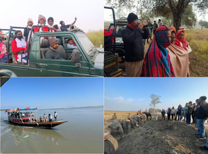 Tourist footfall, revenue earning rise at Kaziranga National Park | Tourist footfall, revenue earning rise at Kaziranga National Park Tourist footfall, revenue earning rise at Kaziranga National Park | Tourist footfall, revenue earning rise at Kaziranga National Park