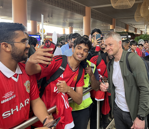 Manchester United great Ole Gunnar Solskjaer arrives in India on his maiden visit | Manchester United great Ole Gunnar Solskjaer arrives in India on his maiden visit
