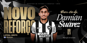 Uruguayan defender Suarez joins Botafogo | Uruguayan defender Suarez joins Botafogo