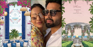 Rakul, Jackky to get married on Feb 21, wedding card surfaces | Rakul, Jackky to get married on Feb 21, wedding card surfaces Rakul, Jackky to get married on Feb 21, wedding card surfaces | Rakul, Jackky to get married on Feb 21, wedding card surfaces