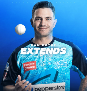 BBL: Cameron Boyce signs 2-year contract extension with Adelaide Strikers | BBL: Cameron Boyce signs 2-year contract extension with Adelaide Strikers BBL: Cameron Boyce signs 2-year contract extension with Adelaide Strikers | BBL: Cameron Boyce signs 2-year contract extension with Adelaide Strikers