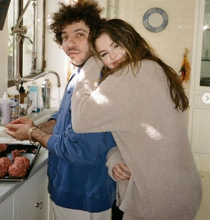 Selena Gomez shares loved up pictures with boyfriend Benny Blanco | Selena Gomez shares loved up pictures with boyfriend Benny Blanco