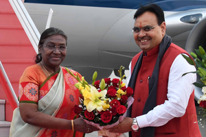 President Murmu reaches Jaipur | President Murmu reaches Jaipur President Murmu reaches Jaipur | President Murmu reaches Jaipur