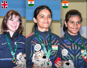Shooting: India finishes 1-2 in Junior Air Rifle Mixed Team at the Granada 10m World Cup | Shooting: India finishes 1-2 in Junior Air Rifle Mixed Team at the Granada 10m World Cup Shooting: India finishes 1-2 in Junior Air Rifle Mixed Team at the Granada 10m World Cup | Shooting: India finishes 1-2 in Junior Air Rifle Mixed Team at the Granada 10m World Cup