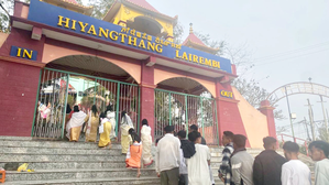 Vaishnavites in Manipur seek divine intervention for peace on Vasant Panchami | Vaishnavites in Manipur seek divine intervention for peace on Vasant Panchami Vaishnavites in Manipur seek divine intervention for peace on Vasant Panchami | Vaishnavites in Manipur seek divine intervention for peace on Vasant Panchami