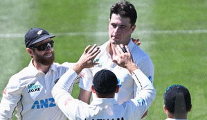 O'Rourke scalps 9 wickets in Hamilton, claims best match figures by NZ bowler on Test debut | O'Rourke scalps 9 wickets in Hamilton, claims best match figures by NZ bowler on Test debut O'Rourke scalps 9 wickets in Hamilton, claims best match figures by NZ bowler on Test debut | O'Rourke scalps 9 wickets in Hamilton, claims best match figures by NZ bowler on Test debut