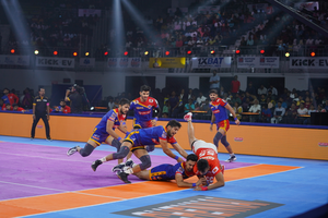 PKL 10: U.P Yoddhas look to turn the tables against Gujarat Giants in new venue | PKL 10: U.P Yoddhas look to turn the tables against Gujarat Giants in new venue