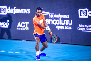 Bengaluru Open: Sumit Nagal storms into singles semifinals; Ramkumar ousted | Bengaluru Open: Sumit Nagal storms into singles semifinals; Ramkumar ousted