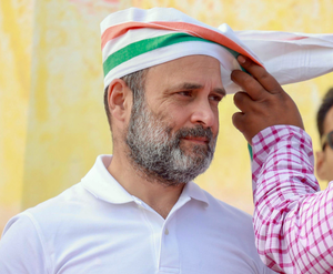 Assam Police send summons to Rahul, other Cong leaders for 'damaging public property' | Assam Police send summons to Rahul, other Cong leaders for 'damaging public property'