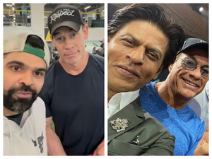 John Cena sings SRK's song 'Bholi Si Surat'; fans go crazy | John Cena sings SRK's song 'Bholi Si Surat'; fans go crazy John Cena sings SRK's song 'Bholi Si Surat'; fans go crazy | John Cena sings SRK's song 'Bholi Si Surat'; fans go crazy