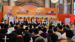 Amit Shah sounds poll bugle in Rajasthan, reiterates 400-seat target | Amit Shah sounds poll bugle in Rajasthan, reiterates 400-seat target Amit Shah sounds poll bugle in Rajasthan, reiterates 400-seat target | Amit Shah sounds poll bugle in Rajasthan, reiterates 400-seat target
