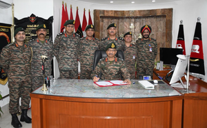 Lt Gen Suchindra Kumar takes over as Northern Army Commander | Lt Gen Suchindra Kumar takes over as Northern Army Commander Lt Gen Suchindra Kumar takes over as Northern Army Commander | Lt Gen Suchindra Kumar takes over as Northern Army Commander