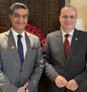 Need to deepen economic engagement with India: Albanian Foreign Minister | Need to deepen economic engagement with India: Albanian Foreign Minister Need to deepen economic engagement with India: Albanian Foreign Minister | Need to deepen economic engagement with India: Albanian Foreign Minister