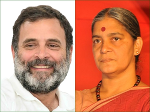 Rahul Gandhi Vs Annie Raja: Friends in Delhi, foes in Wayanad LS polls | Rahul Gandhi Vs Annie Raja: Friends in Delhi, foes in Wayanad LS polls Rahul Gandhi Vs Annie Raja: Friends in Delhi, foes in Wayanad LS polls | Rahul Gandhi Vs Annie Raja: Friends in Delhi, foes in Wayanad LS polls