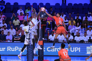PVL Season 3: Ahmedabad Defenders beat Hyderabad Black Hawks to continue winning run | PVL Season 3: Ahmedabad Defenders beat Hyderabad Black Hawks to continue winning run PVL Season 3: Ahmedabad Defenders beat Hyderabad Black Hawks to continue winning run | PVL Season 3: Ahmedabad Defenders beat Hyderabad Black Hawks to continue winning run