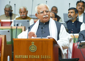 Haryana ex-CM Khattar fielded from Karnal LS constituency | Haryana ex-CM Khattar fielded from Karnal LS constituency Haryana ex-CM Khattar fielded from Karnal LS constituency | Haryana ex-CM Khattar fielded from Karnal LS constituency