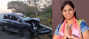 BRS MLA Lasya Nanditha dies in road accident | BRS MLA Lasya Nanditha dies in road accident