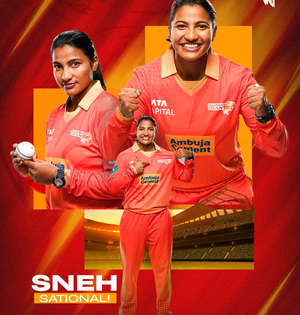 WPL 2024: I really hope that we get a lot of positive results this time, says Gujarat Giants’ Sneh Rana | WPL 2024: I really hope that we get a lot of positive results this time, says Gujarat Giants’ Sneh Rana WPL 2024: I really hope that we get a lot of positive results this time, says Gujarat Giants’ Sneh Rana | WPL 2024: I really hope that we get a lot of positive results this time, says Gujarat Giants’ Sneh Rana