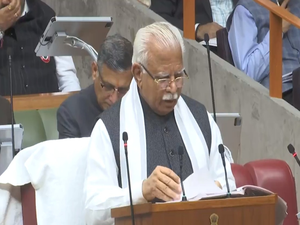 Haryana CM proposes Rs 1.89 lakh crore budget | Haryana CM proposes Rs 1.89 lakh crore budget