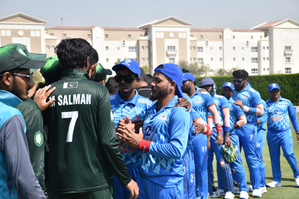 India defeat Pakistan by 46 runs in Friendship Cricket Series for the Blind | India defeat Pakistan by 46 runs in Friendship Cricket Series for the Blind India defeat Pakistan by 46 runs in Friendship Cricket Series for the Blind | India defeat Pakistan by 46 runs in Friendship Cricket Series for the Blind