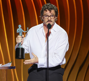 Pedro Pascal says 'I'm a little drunk' during SAG awards acceptance speech | Pedro Pascal says 'I'm a little drunk' during SAG awards acceptance speech